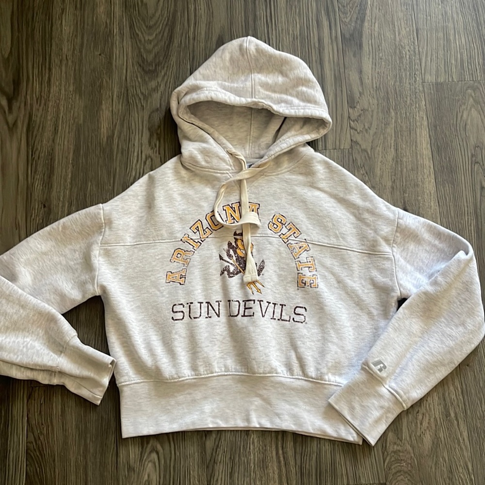 Arizona state cropped hoodie